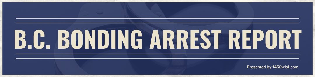 B.C. Bonding-WLAF Arrest Report; 5 names- 09/16/2026