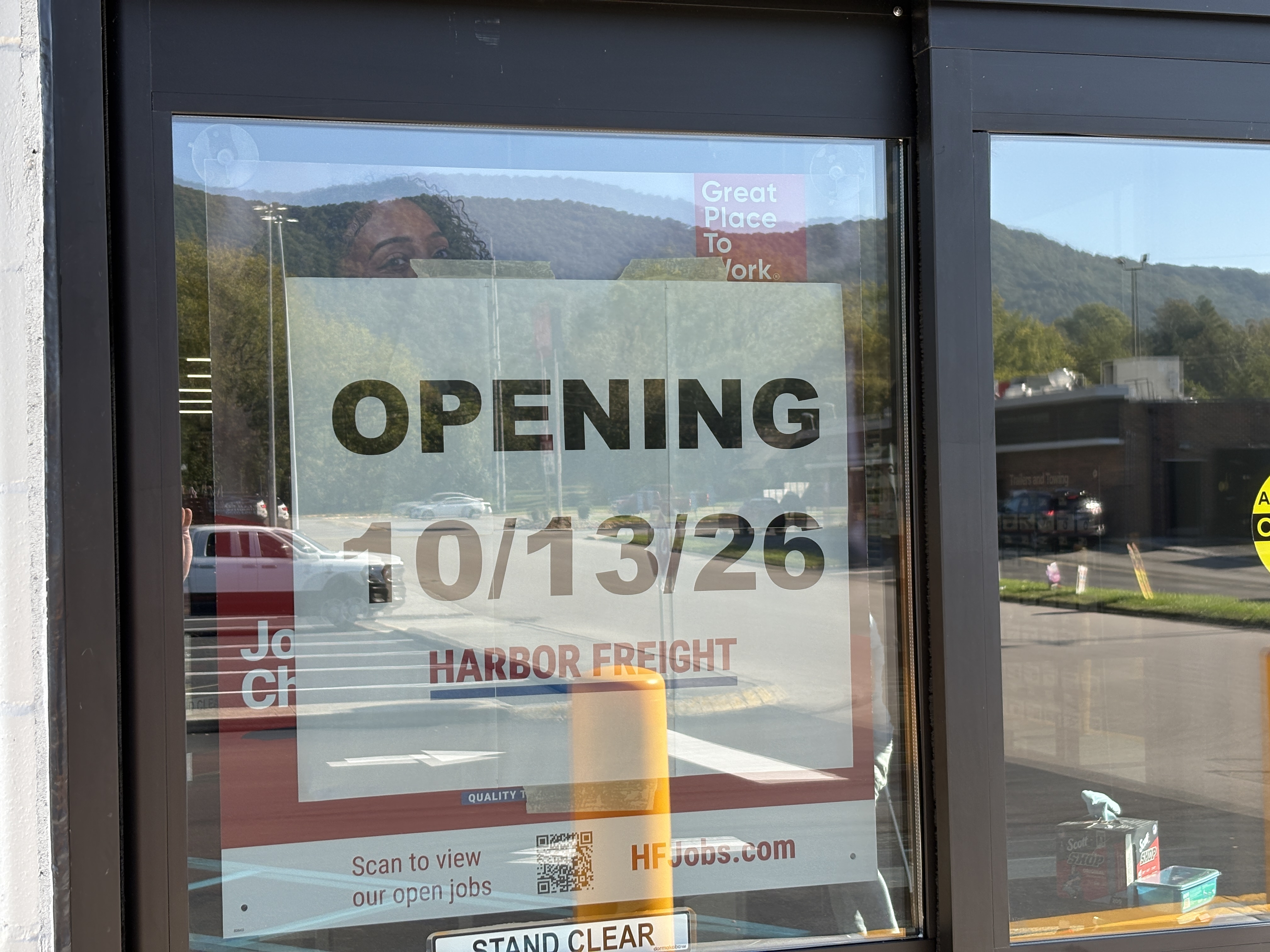 It’s after 8am Tuesday, Harbor Freight is officially open